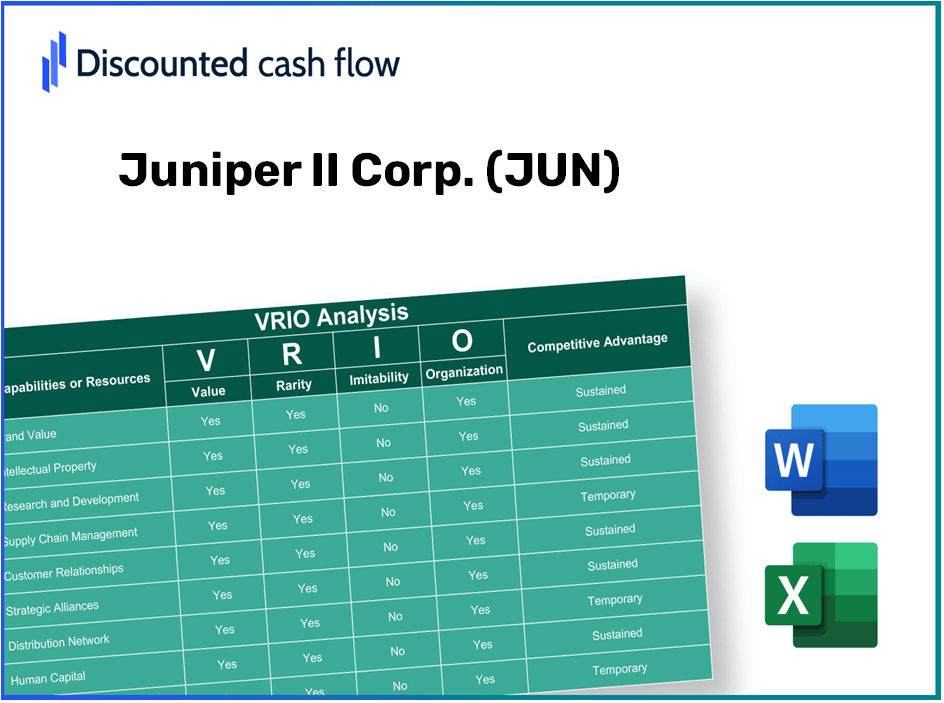 Juniper II Corp. (JUN): VRIO Analysis [10-2024 Updated]