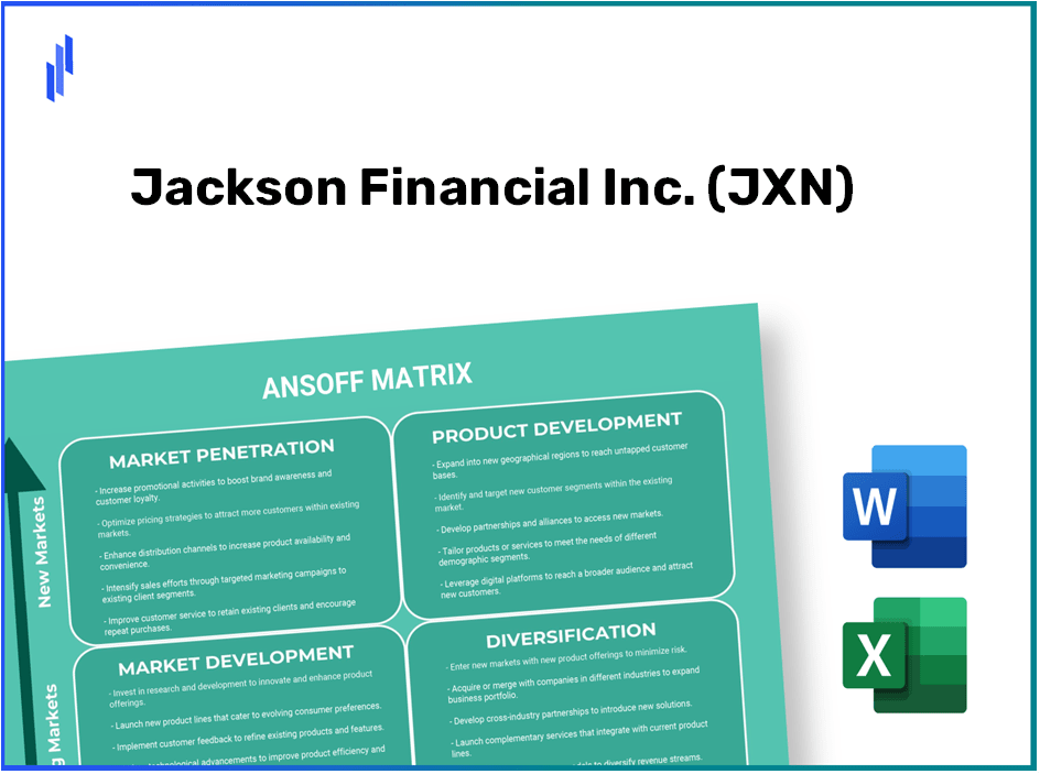 Jackson Financial Inc. (JXN)Ansoff Matrix