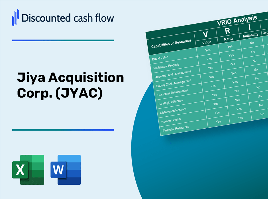 Jiya Acquisition Corp. (JYAC): VRIO Analysis [10-2024 Updated]