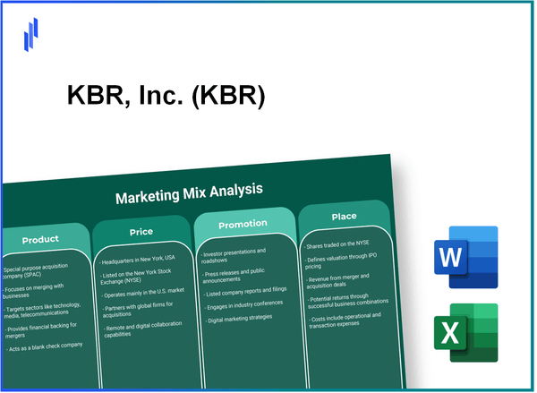 Marketing Mix Analysis of KBR, Inc. (KBR)