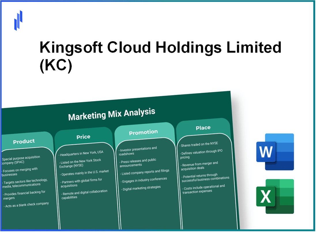 Marketing Mix Analysis of Kingsoft Cloud Holdings Limited (KC)