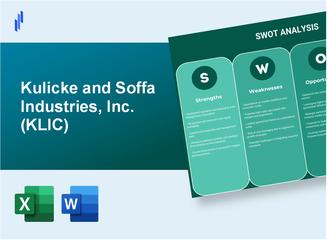 Kulicke and Soffa Industries, Inc. (KLIC) SWOT Analysis