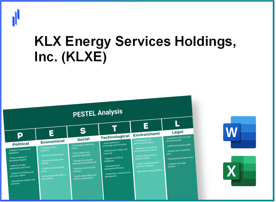 PESTEL Analysis of KLX Energy Services Holdings, Inc. (KLXE)