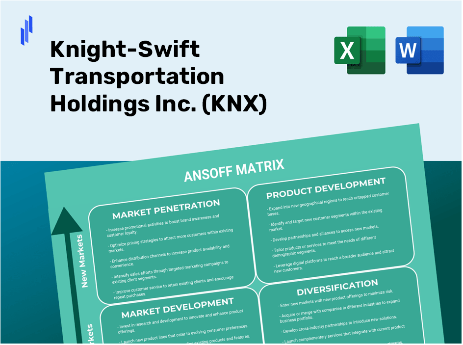 Knight-Swift Transportation Holdings Inc. (KNX)Ansoff Matrix