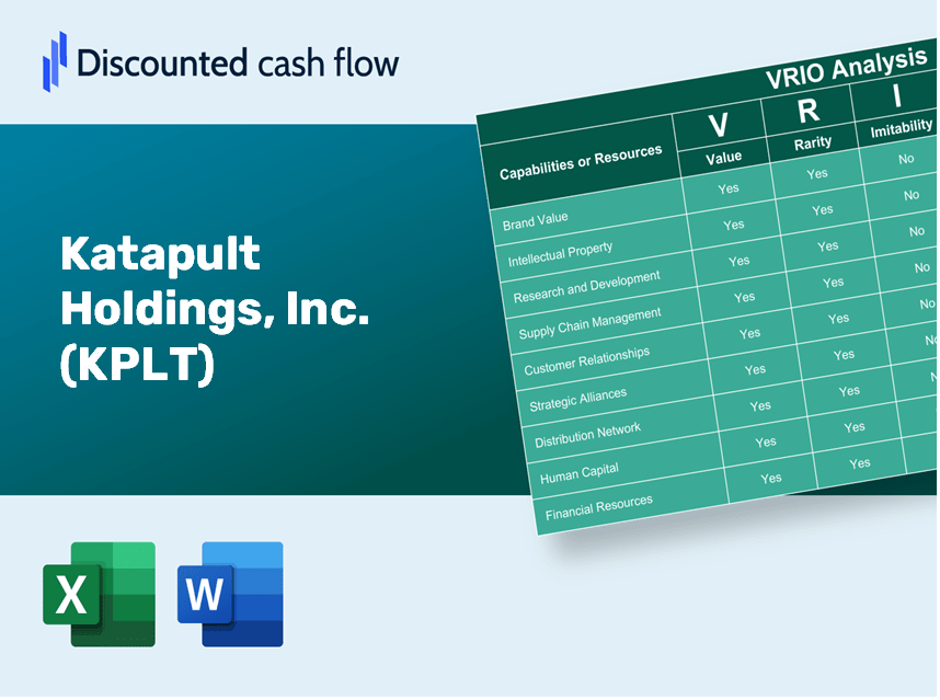 Katapult Holdings, Inc. (KPLT): VRIO Analysis [10-2024 Updated]