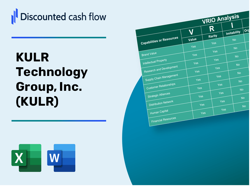 KULR Technology Group, Inc. (KULR): VRIO Analysis [10-2024 Updated]