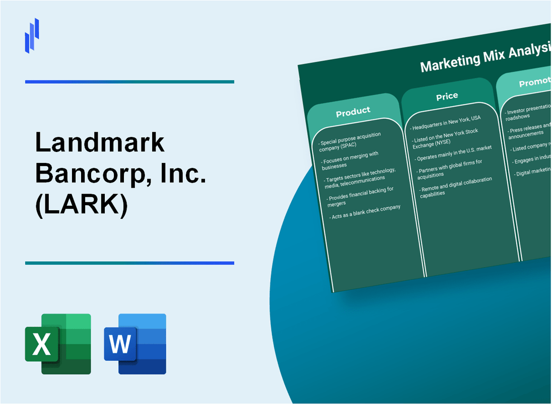 Marketing Mix Analysis of Landmark Bancorp, Inc. (LARK)