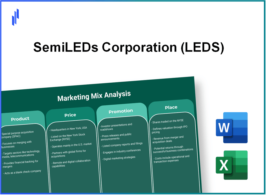 Marketing Mix Analysis of SemiLEDs Corporation (LEDS)