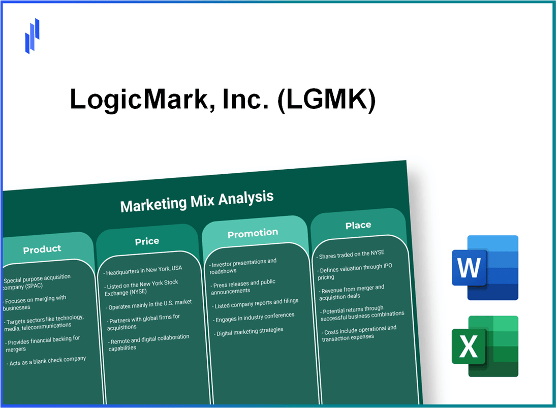 Marketing Mix Analysis of LogicMark, Inc. (LGMK)