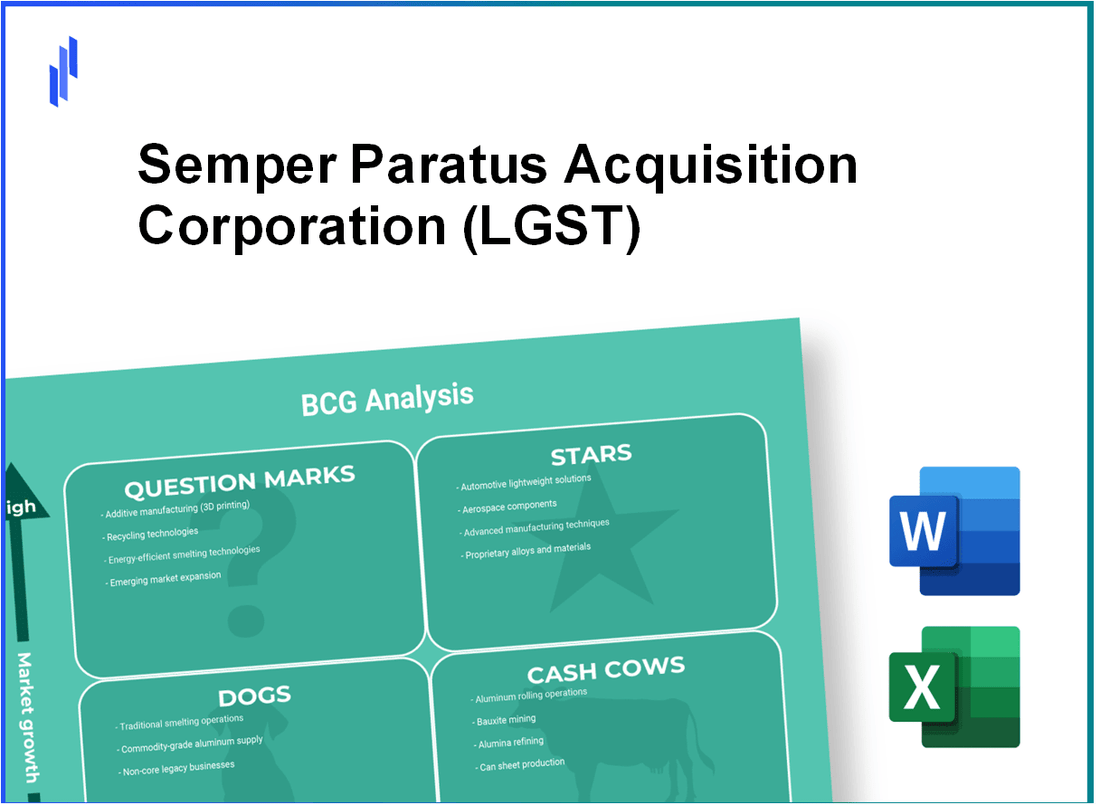 Semper Paratus Acquisition Corporation (LGST) BCG Matrix Analysis