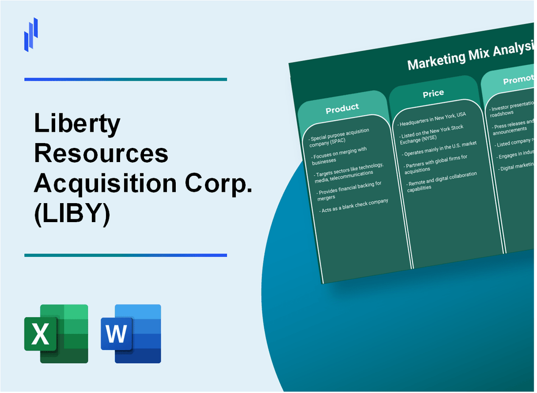 Marketing Mix Analysis of Liberty Resources Acquisition Corp. (LIBY)