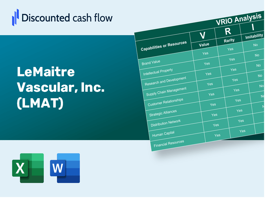 LeMaitre Vascular, Inc. (LMAT): VRIO Analysis [10-2024 Updated]