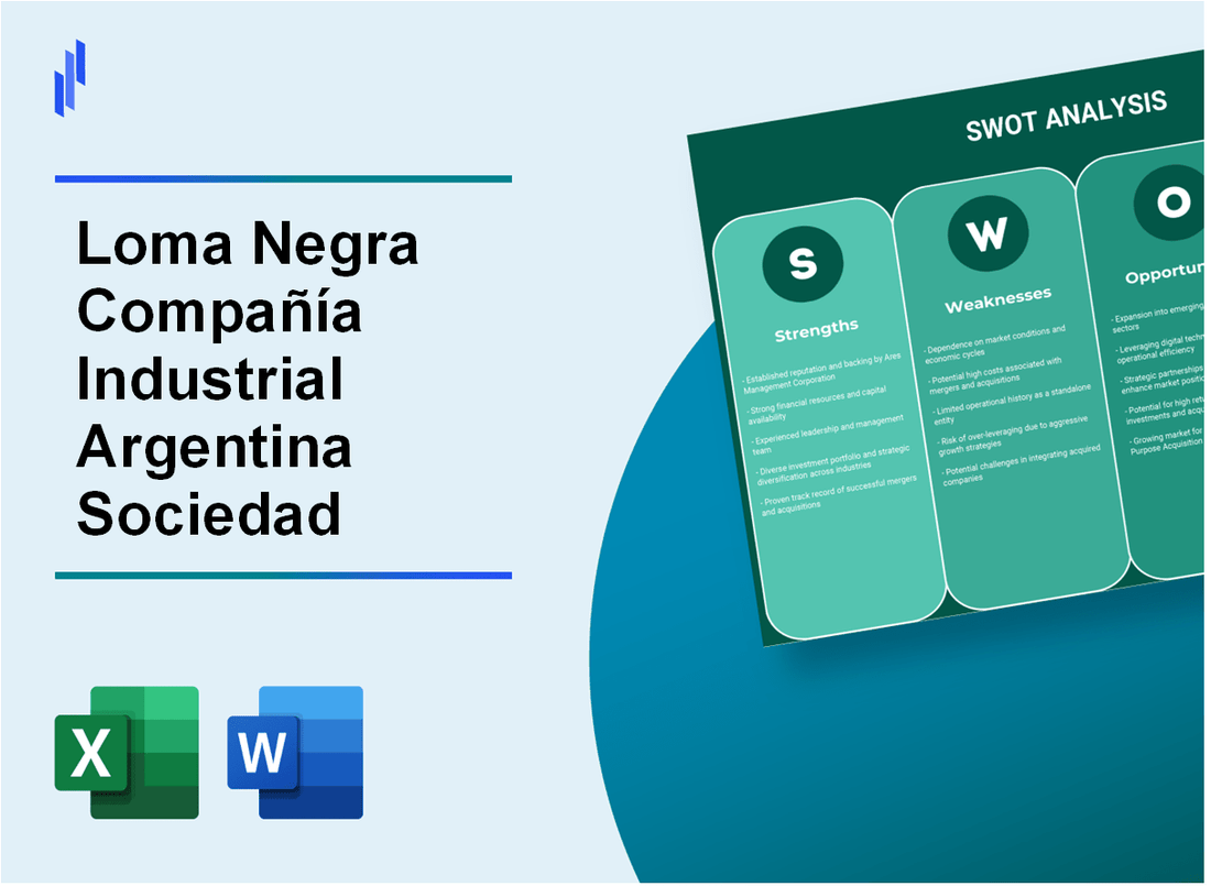 Loma Negra Compañía Industrial Argentina Sociedad Anónima (LOMA) SWOT Analysis