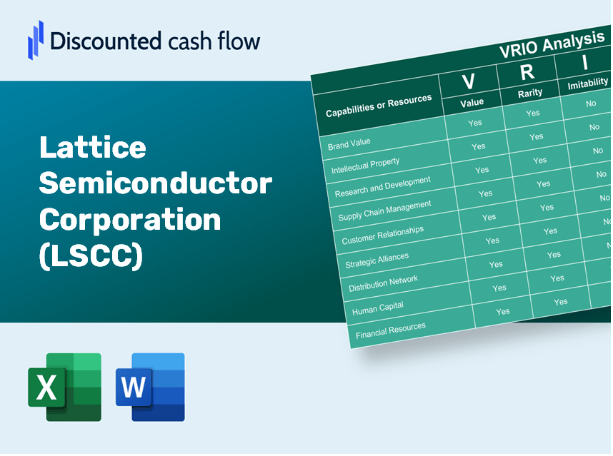 Lattice Semiconductor Corporation (LSCC): VRIO Analysis [10-2024 Updated]