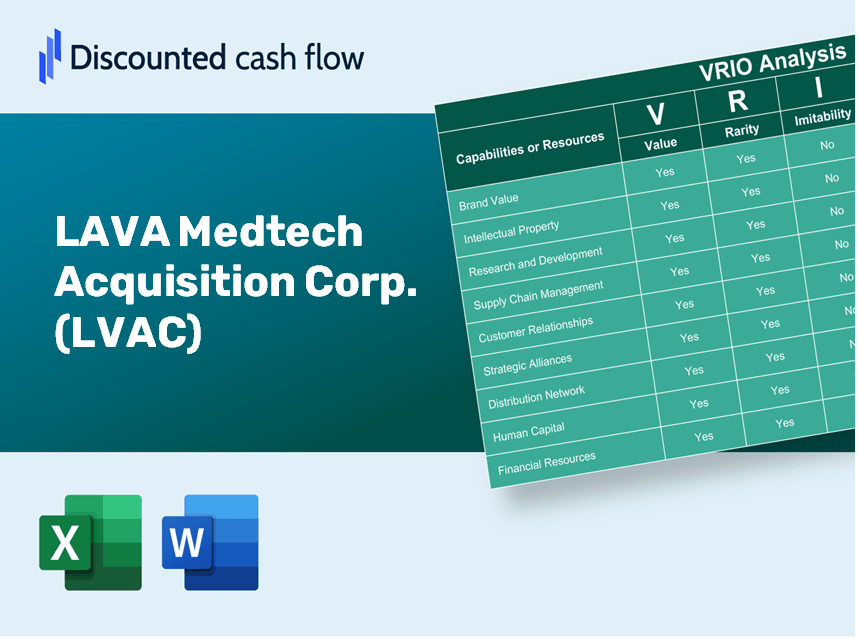 LAVA Medtech Acquisition Corp. (LVAC): VRIO Analysis [10-2024 Updated]