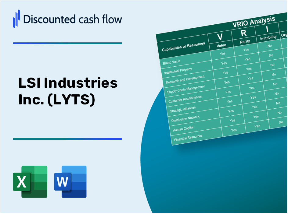 LSI Industries Inc. (LYTS): VRIO Analysis [10-2024 Updated]