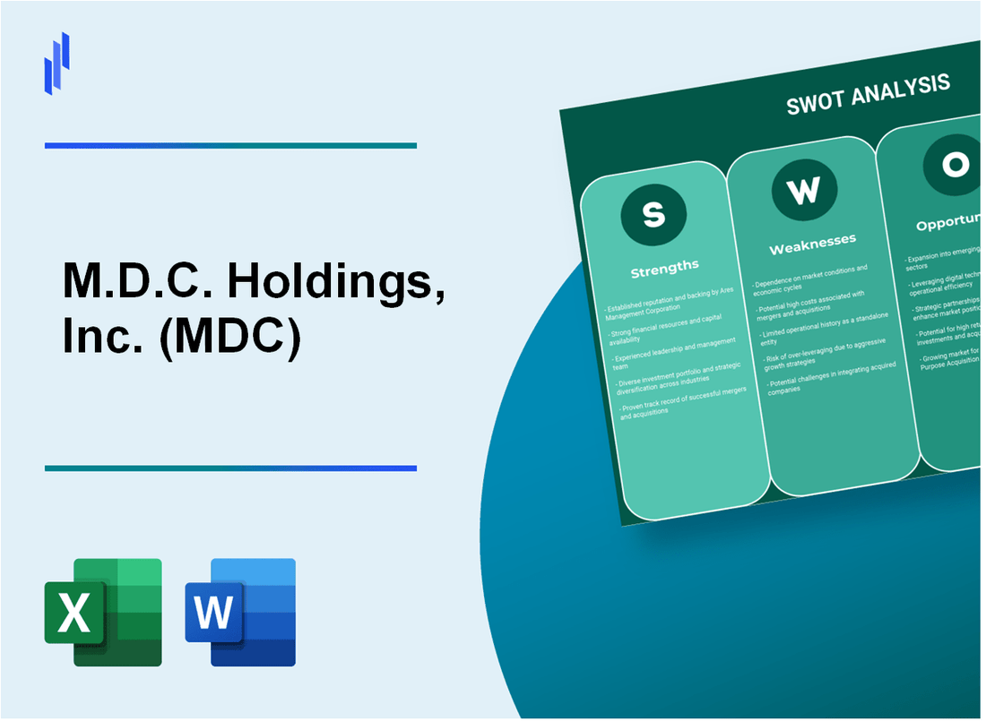 M.D.C. Holdings, Inc. (MDC) SWOT Analysis