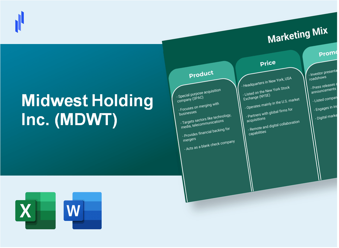 Marketing Mix Analysis of Midwest Holding Inc. (MDWT)