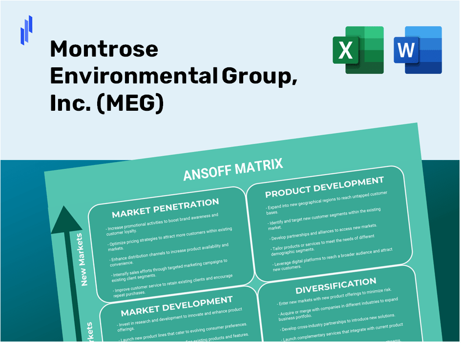 Montrose Environmental Group, Inc. (MEG)Ansoff Matrix