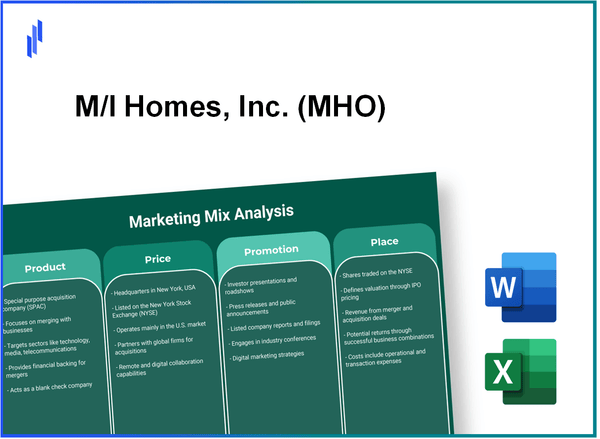 Marketing Mix Analysis of M/I Homes, Inc. (MHO)