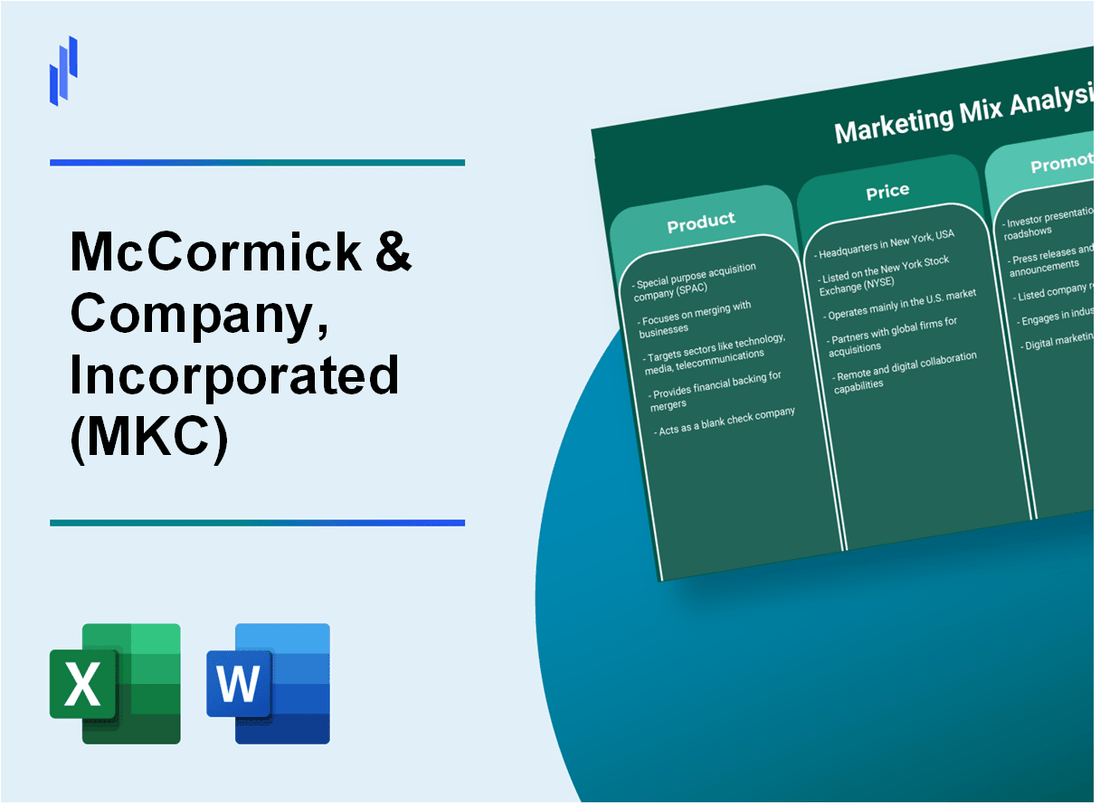 Marketing Mix Analysis of McCormick & Company, Incorporated (MKC)