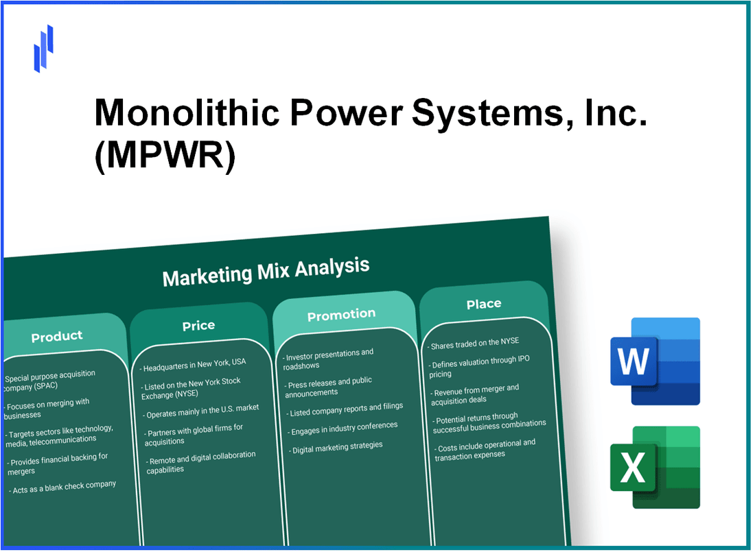 Marketing Mix Analysis of Monolithic Power Systems, Inc. (MPWR)