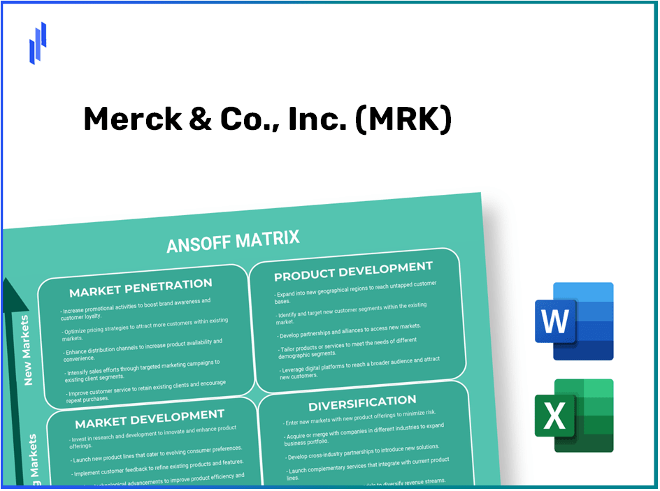 Merck & Co., Inc. (MRK)Ansoff Matrix