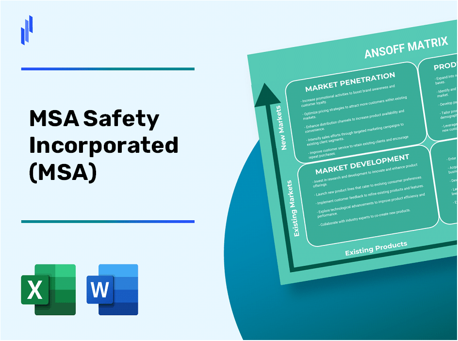 MSA Safety Incorporated (MSA)Ansoff Matrix