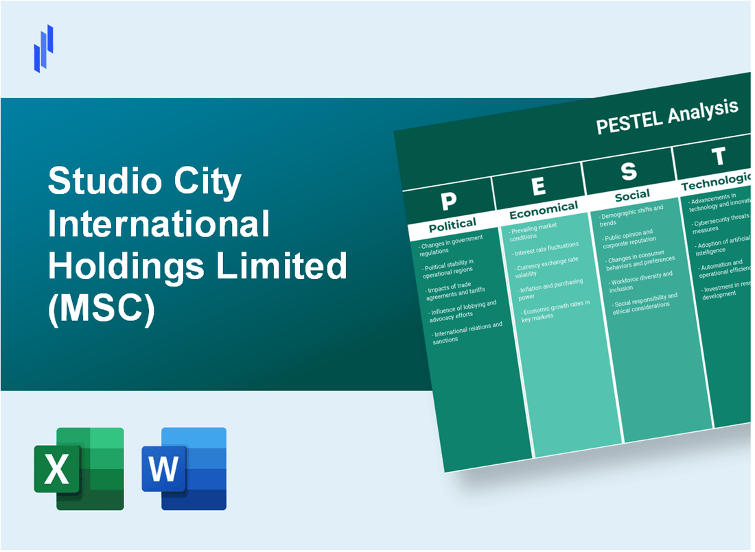 PESTEL Analysis of Studio City International Holdings Limited (MSC)