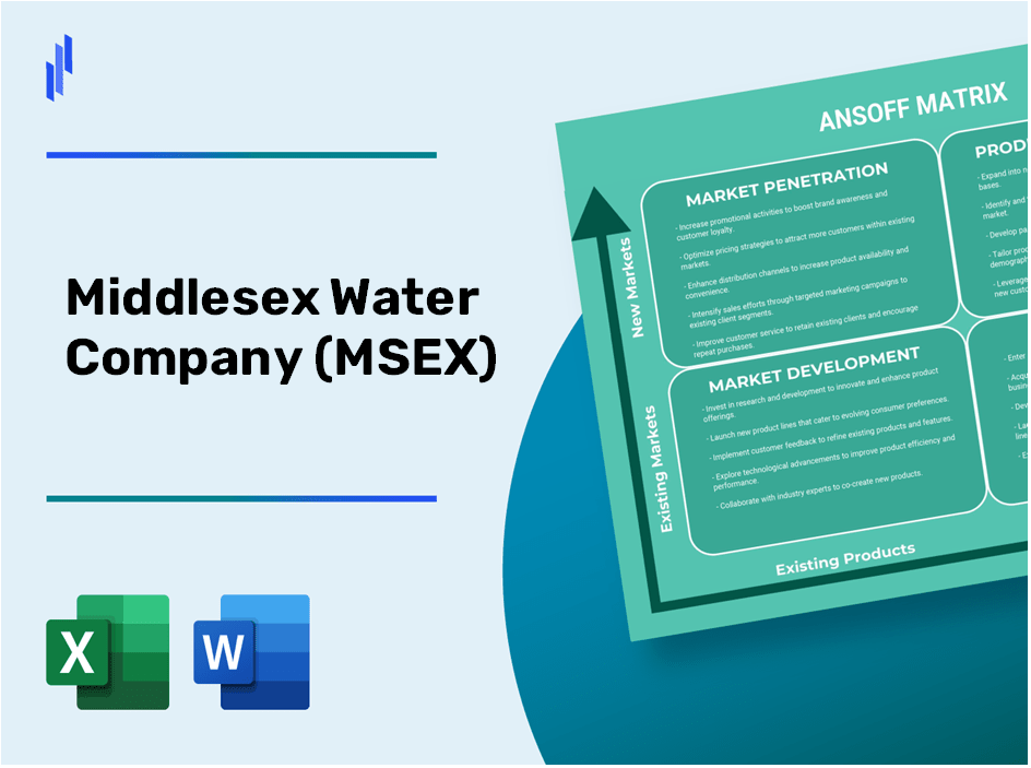 Middlesex Water Company (MSEX)Ansoff Matrix