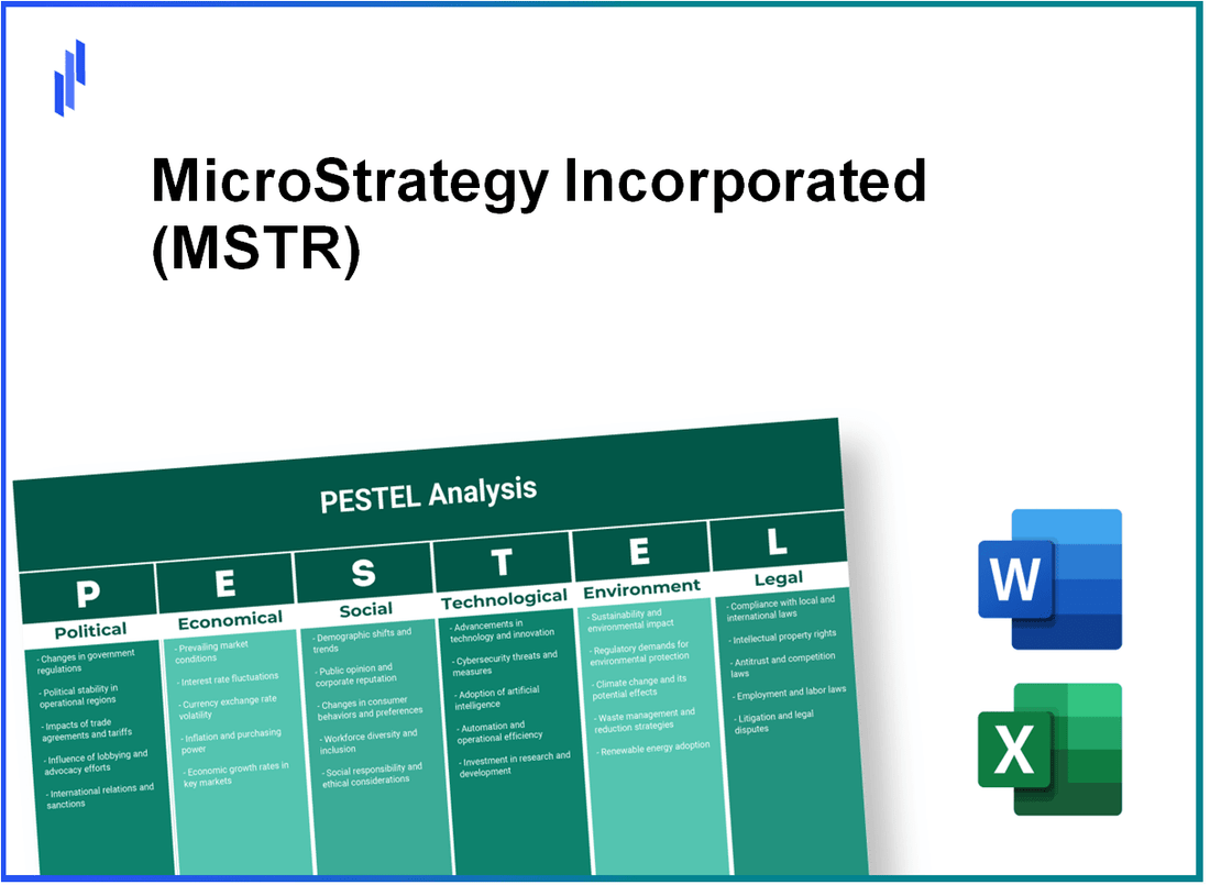 PESTEL Analysis of MicroStrategy Incorporated (MSTR)