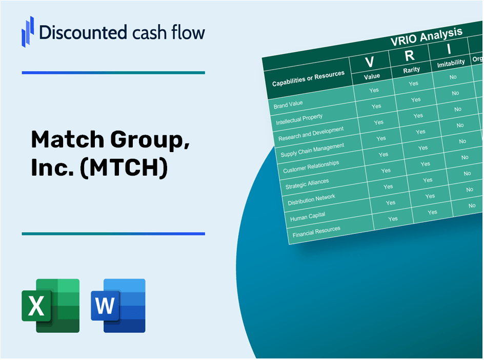 Match Group, Inc. (MTCH): VRIO Analysis [10-2024 Updated]