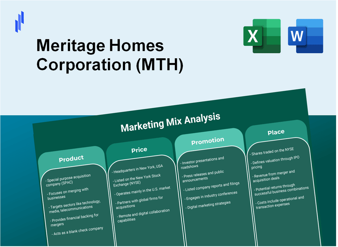 Marketing Mix Analysis of Meritage Homes Corporation (MTH)