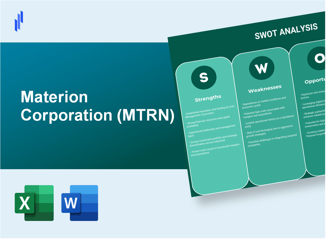 Materion Corporation (MTRN) SWOT Analysis