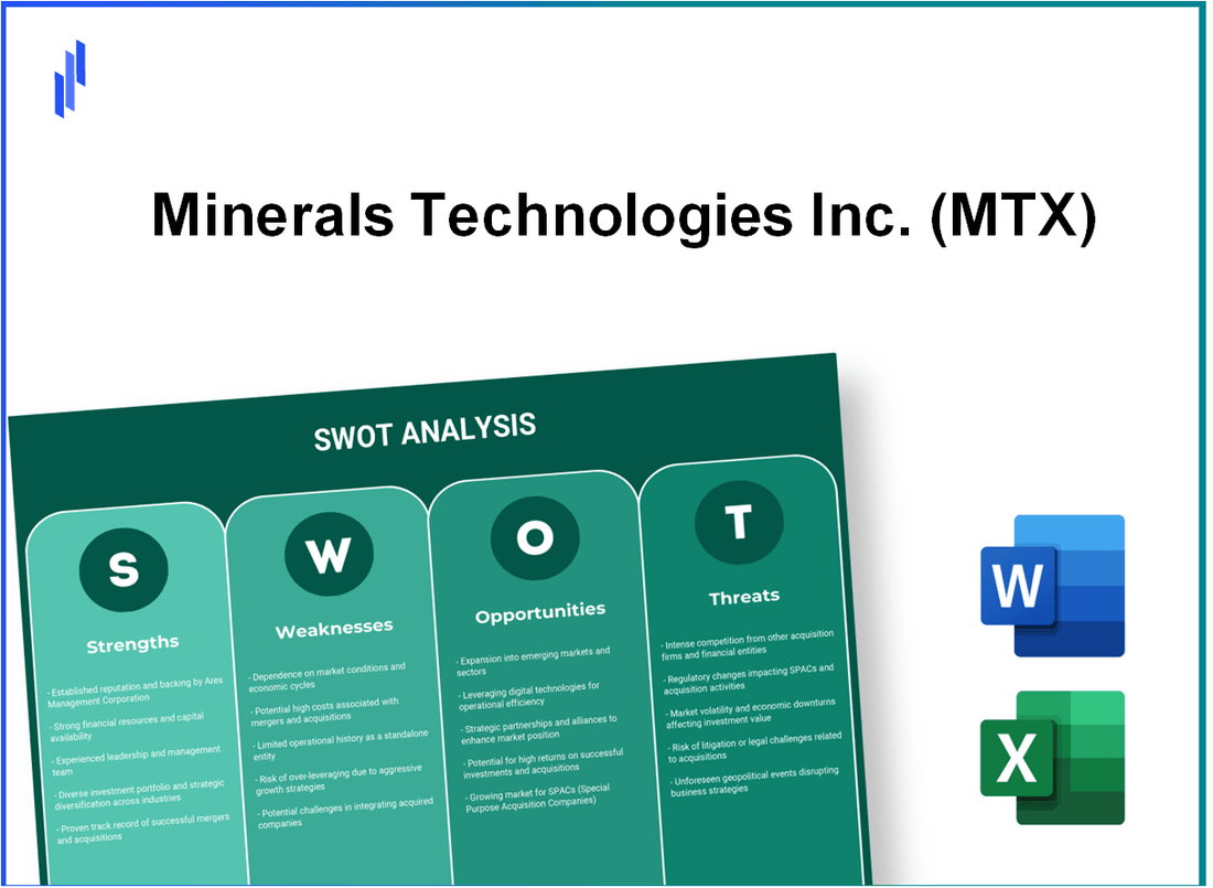 Minerals Technologies Inc. (MTX) SWOT Analysis