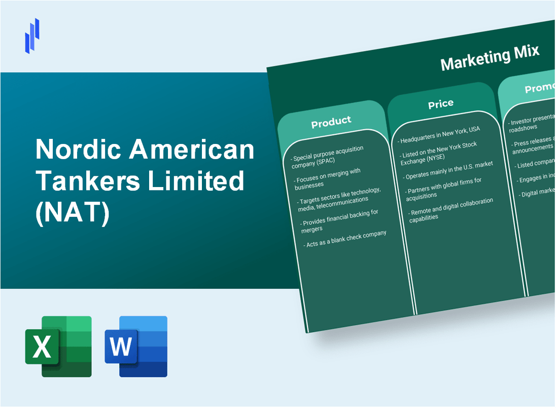 Marketing Mix Analysis of Nordic American Tankers Limited (NAT)