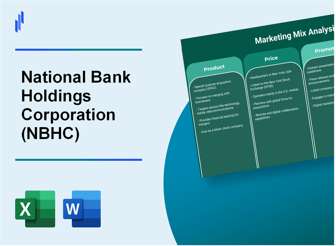 Marketing Mix Analysis of National Bank Holdings Corporation (NBHC)