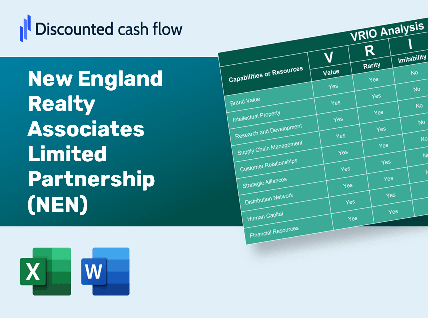 New England Realty Associates Limited Partnership (NEN): VRIO Analysis [10-2024 Updated]