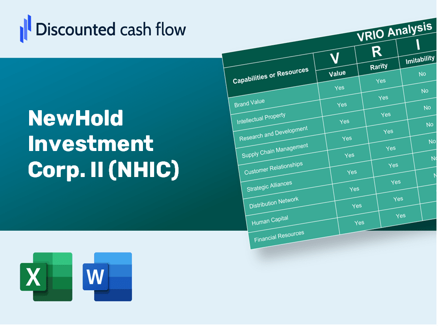 NewHold Investment Corp. II (NHIC): VRIO Analysis [10-2024 Updated]