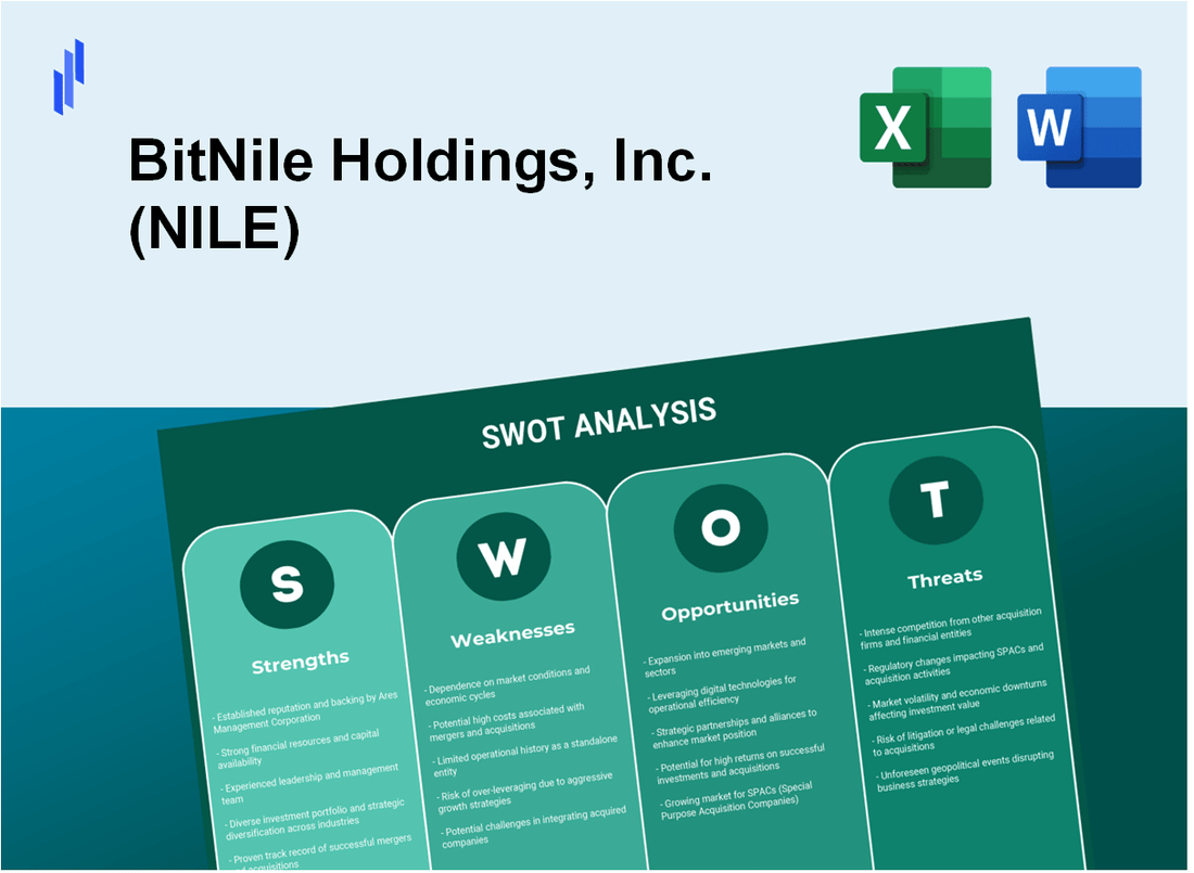 BitNile Holdings, Inc. (NILE) SWOT Analysis