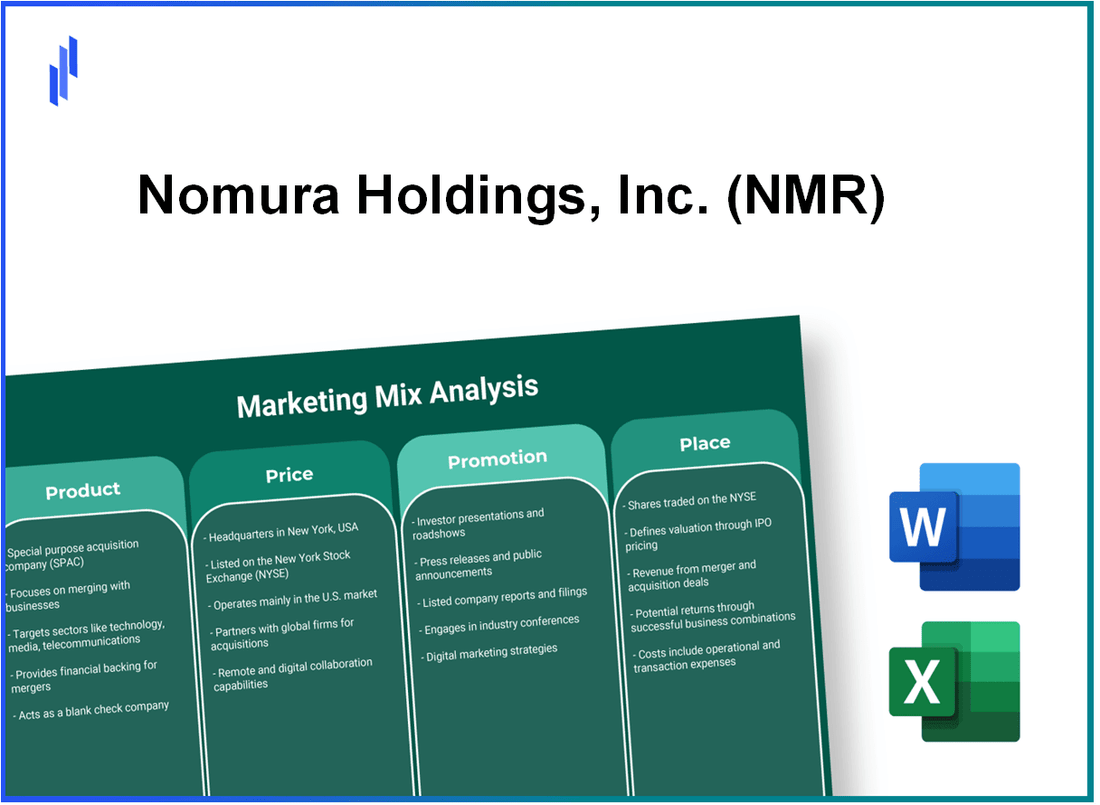 Marketing Mix Analysis of Nomura Holdings, Inc. (NMR)