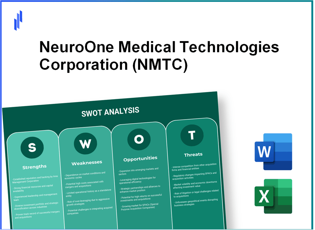 NeuroOne Medical Technologies Corporation (NMTC) SWOT Analysis