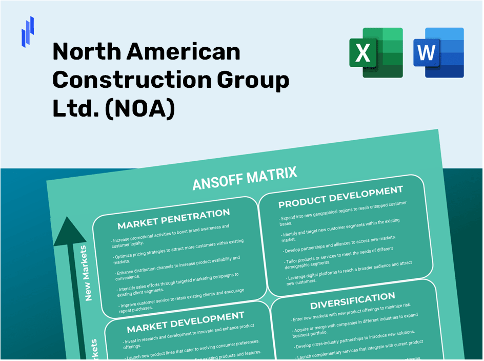 North American Construction Group Ltd. (NOA)Ansoff Matrix