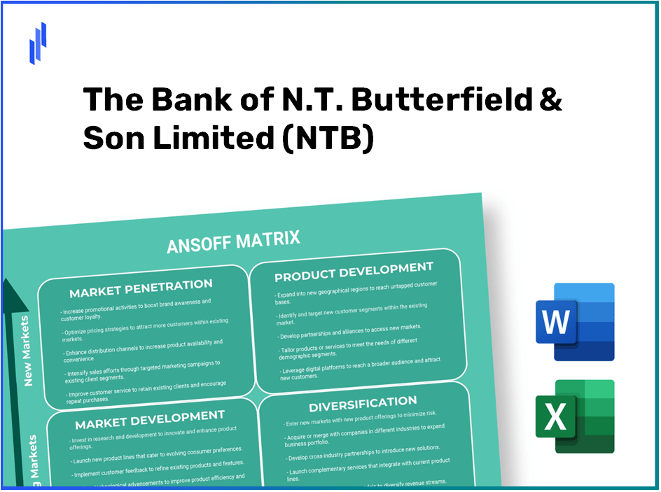 The Bank of N.T. Butterfield & Son Limited (NTB)Ansoff Matrix