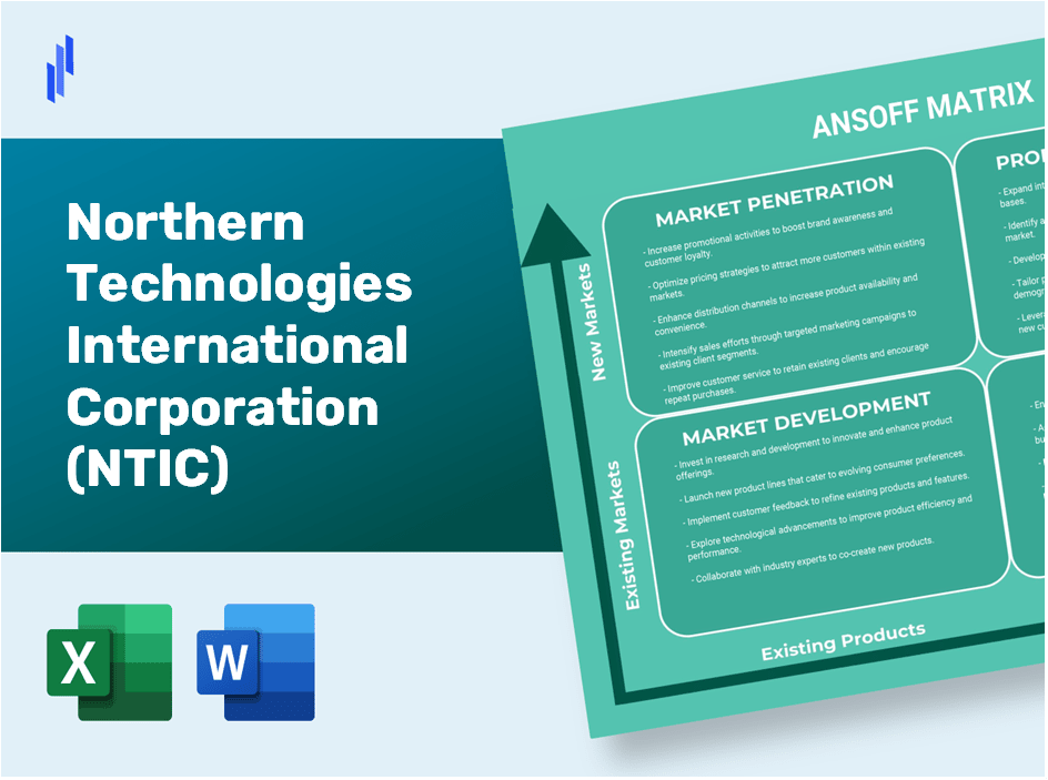 Northern Technologies International Corporation (NTIC)Ansoff Matrix