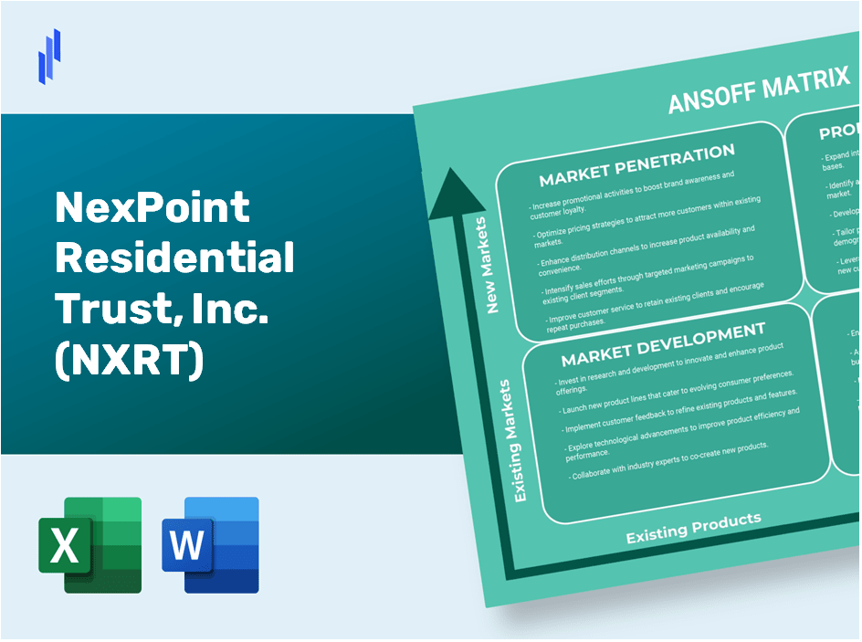 NexPoint Residential Trust, Inc. (NXRT)Ansoff Matrix