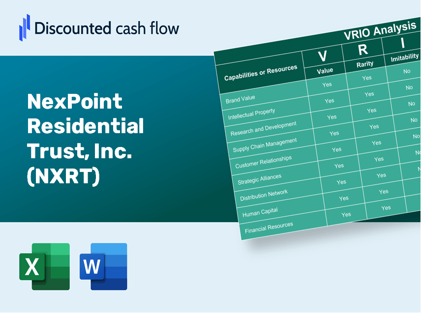 NexPoint Residential Trust, Inc. (NXRT): VRIO Analysis [10-2024 Updated]