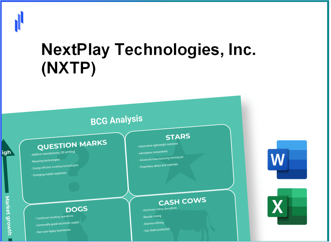 NextPlay Technologies, Inc. (NXTP) BCG Matrix Analysis