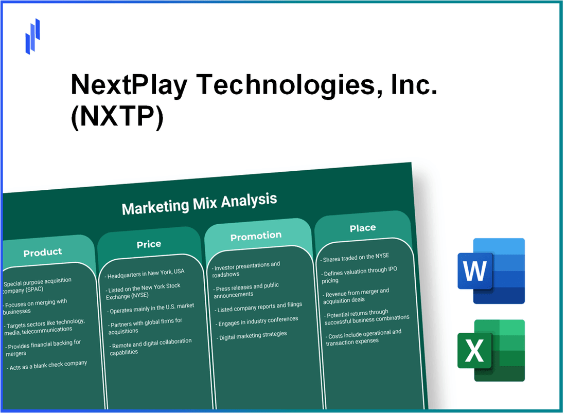 Marketing Mix Analysis of NextPlay Technologies, Inc. (NXTP)