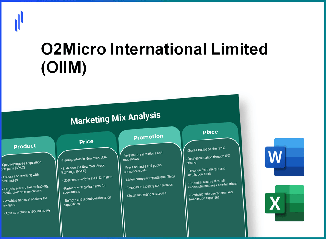 Marketing Mix Analysis of O2Micro International Limited (OIIM)